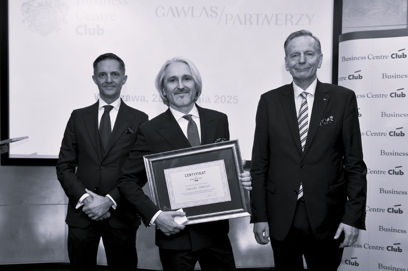 Gawlas & Partnerzy członkiem Business Centre Club